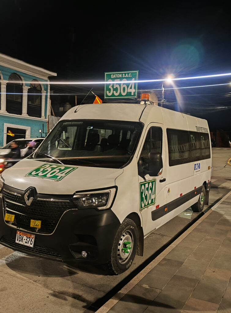 Alquiler de minibuses en Espinar