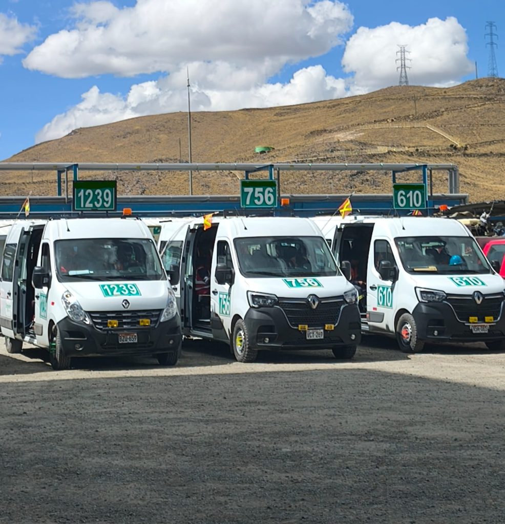 Vehículos Homologadas en CM Antapaccay y Hudbay